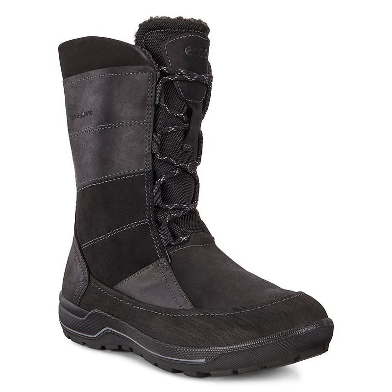 Bota De Invierno Ecco Trace Lite Para Mujer,Negras,309468-DLU